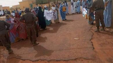 Photo of تجگجة : تظاهرة للمطالبة بحل مشكلة المياه