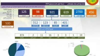 Photo of حماية المستهلك وقمع الغش تغلق نحو 100 محل تجاري خلال شهر فبراير