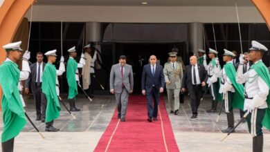 Photo of ولد الشيخ الغزواني يغادر إلى إسبانيا