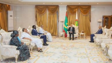 Photo of الرئيس غزواني يبحث قضايا الحوار والحريات مع مجلس مؤسسة المعارضة