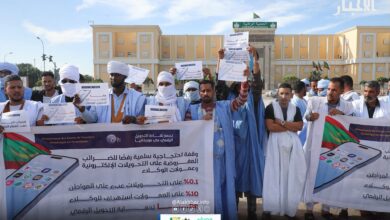 Photo of تجمع نقاط التحويل الرقمي يحتج أمام الرئاسة رفضا “للضريبة الجديدة”(فيديو)